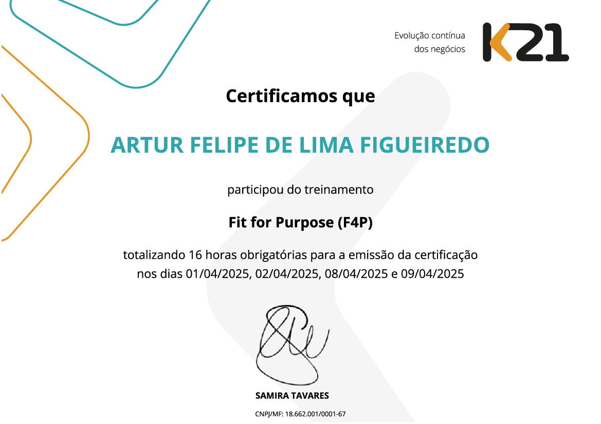Certificado K21